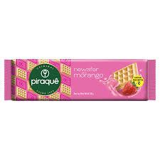 Bisc Wafer Piraque Newafer Pct 100g Morango