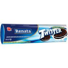Biscoito Recheado Renata Twitter Pct 112g Baunilha