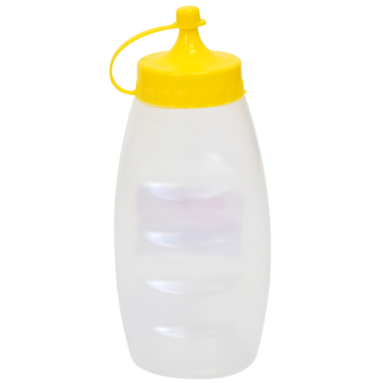 Bisnaga Plast Transp 220Ml Mostarda Amarelo 471339