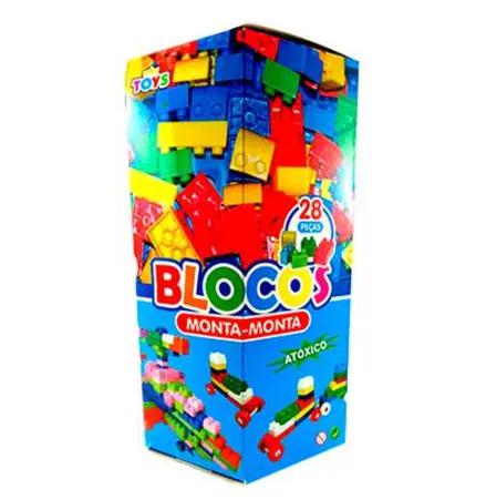 Bloco Monta Monta Cx  Mini Toys 28pc 112