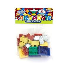 Blocos Montar Crie e Monte 114A Mini Toys