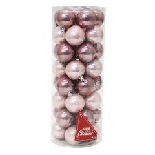 Conj Bola Natal Decor Linhas/Bola Nevada 8Cm Emb Rio Master 4un HT9196