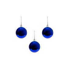 Conj Bola Natal Lisa 6Cm Sort WF-3366 Rio Master 3un