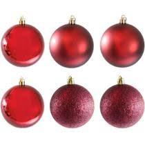 Conj Bola Natal Mista Vaza/Fosca/Glitter 8Cm Emb Riomaster 6un KX2285