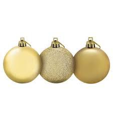 Conj Bola Natal Mista Vaza/Fosca/Glitter 8Cm Emb Riomaster 6un KX2286 