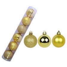 Conj Bola Natal Mista Vaza/Fosca/Glitter 8Cm Emb Riomaster 6un KX2288 