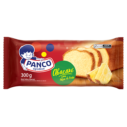 Bolo Ind Panco Trad Pct 300g Abacaxi