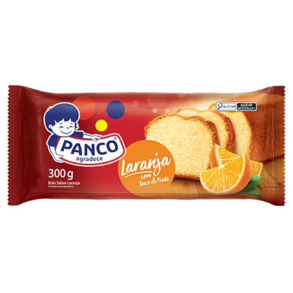 Bolo Ind Panco Trad Pct 300g Laranja