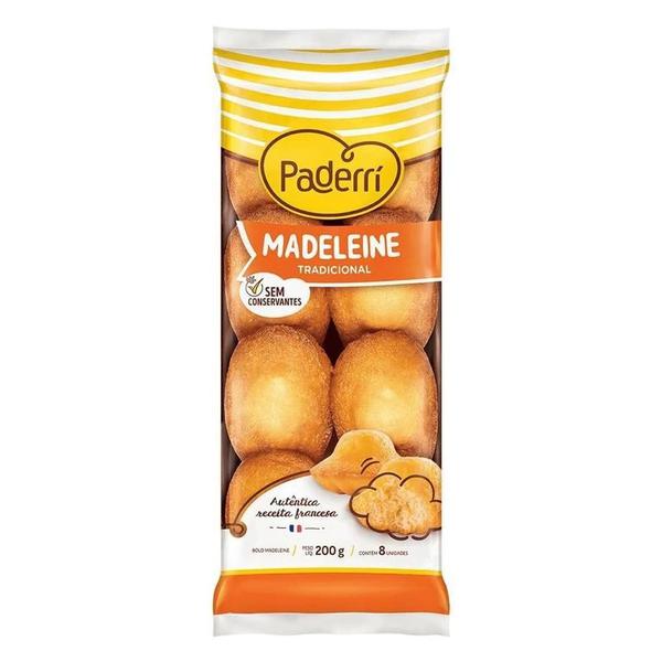 Bolo Madeleine Paderri  200g Tradicional <<< INATIVO >>>