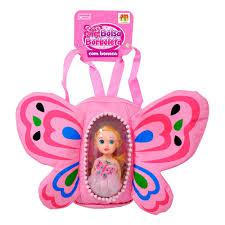 Bolsa Borboleta Tecido C/ Boneca DMT6603 DM BRASIL
