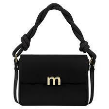 Bolsa Feminina Cordao Napa 500292 Moleca Preto