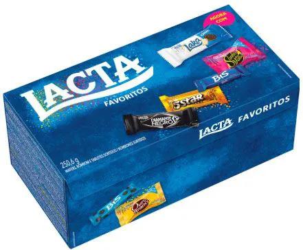Bombom Lacta Grandes Sucessos Fav Cx 250g