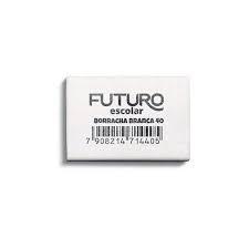 Borracha Escolar Branca N40 Futuro Brasil FE022201