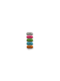 Borracha Oval Cores FE022211 Futuro Brasil