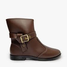Bota Flat Fivela Napa Stonia 9085103 Beira Rio 1cj Cafe N39