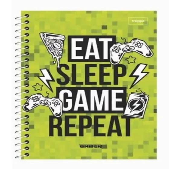 Caderno15 Materias 300Flhs  Troppo 2301  Gamer