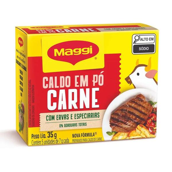 Caldo Po Maggi Cx 35g Carne