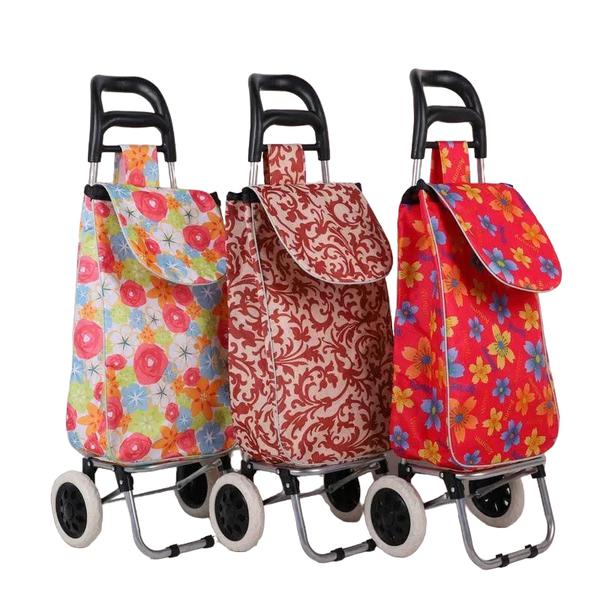 Carrinho Feira C/Sacola Estampado CT3446 Chinatown
