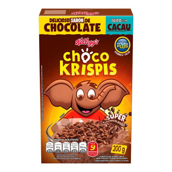 Cereal Matinal Kelloggs Choco Krispis Pct 200g Chocolate