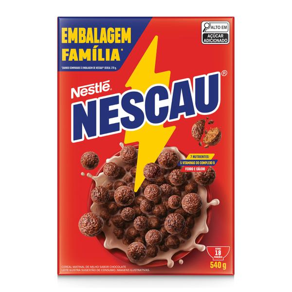 Cereal Matinal Nestle Nescau Ball Cx 540g