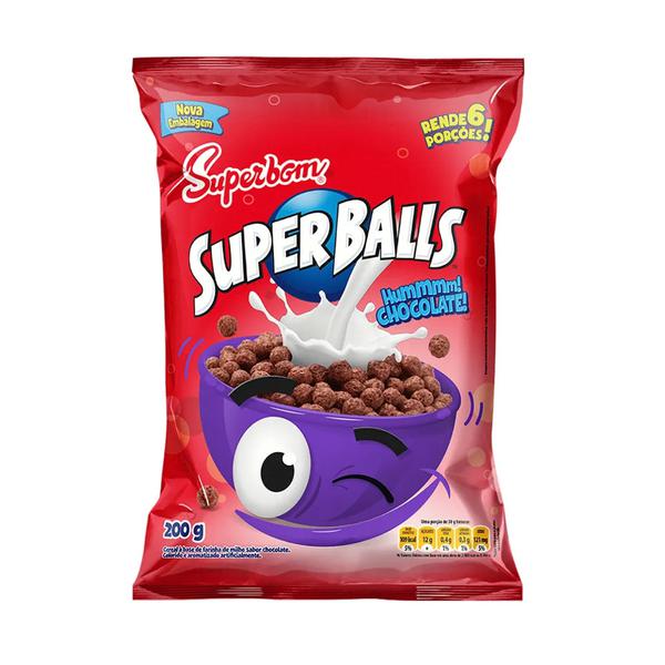 Cereal Matinal Superbom Super Balls Sh 200g