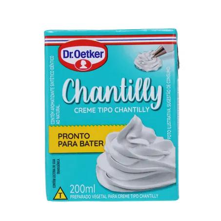 Chantilly Creme Dr Oetker Decor Festa Tp 200ml