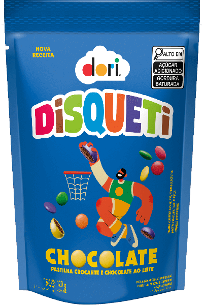 Chocolate Disqueti Dori Pct 120g Chocolate