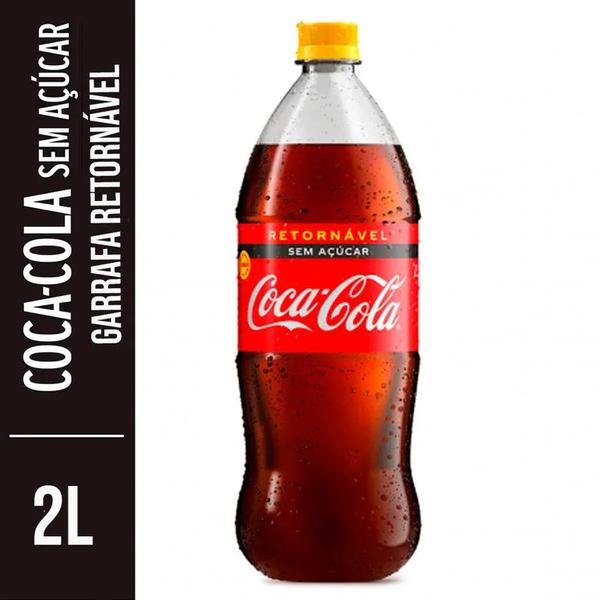 Refrig. Coca Cola Retornável 2L Zero 2lt