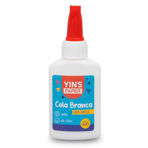 Cola Branca C/Espatula Fr Yins Paper 40g YP7414