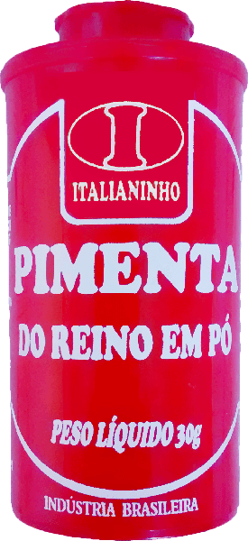 Condim Pim Reino Preta Italianinho Tubex Pt 30g