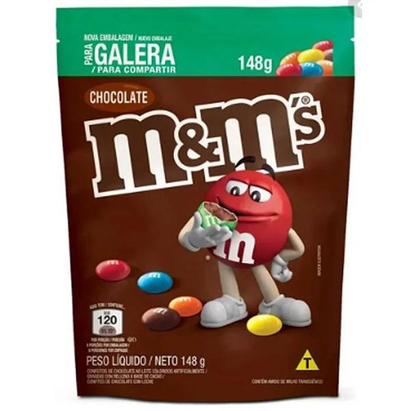 Confeito Chocolate M&Ms  132g Chocolate