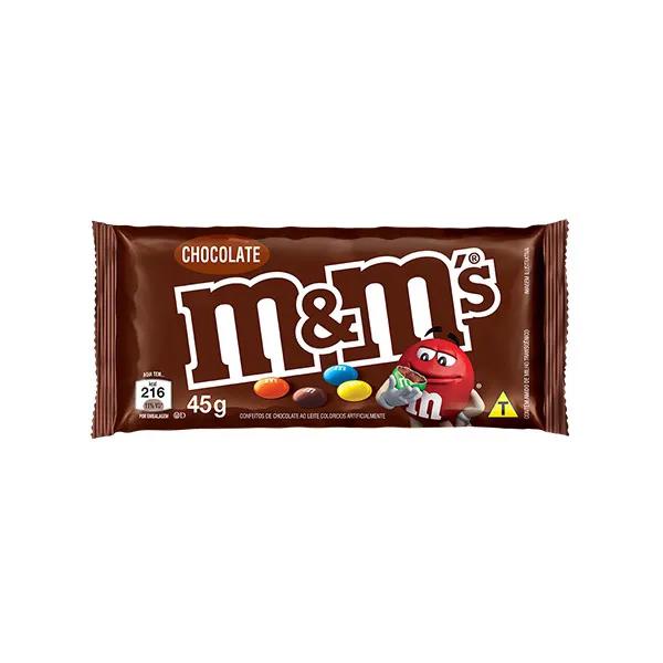 Confeito Chocolate M&Ms  45g Chocolate