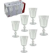 Conj Taca Vidro 220Ml VDA03000 Emb Rio De Ouro  6un