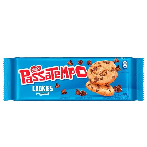 Cookies Nestle Pct 60g Passatempo Gotas Choc