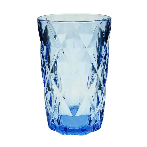 Copo Diamante 350Ml Un Kehome 88059 Azul