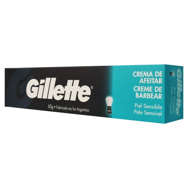 Creme Barbear Gillette Bg 65g Sensitive