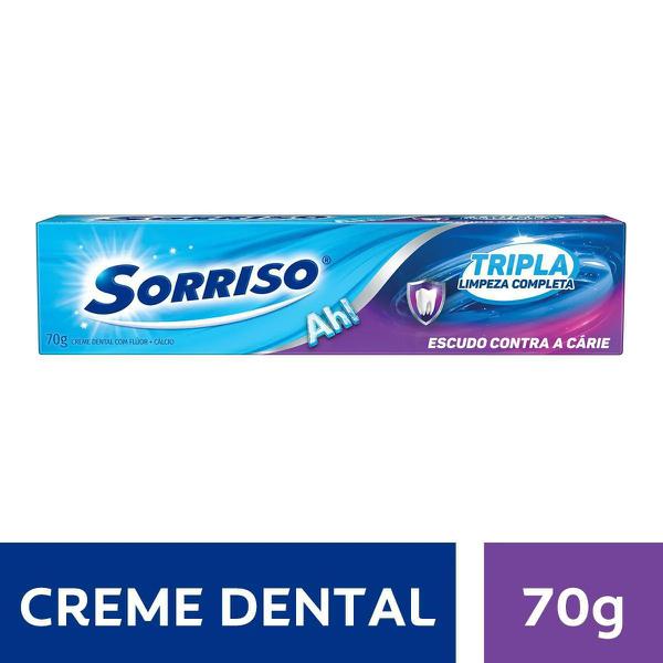 Creme Dental Sorriso Limpeza Completa 70g
