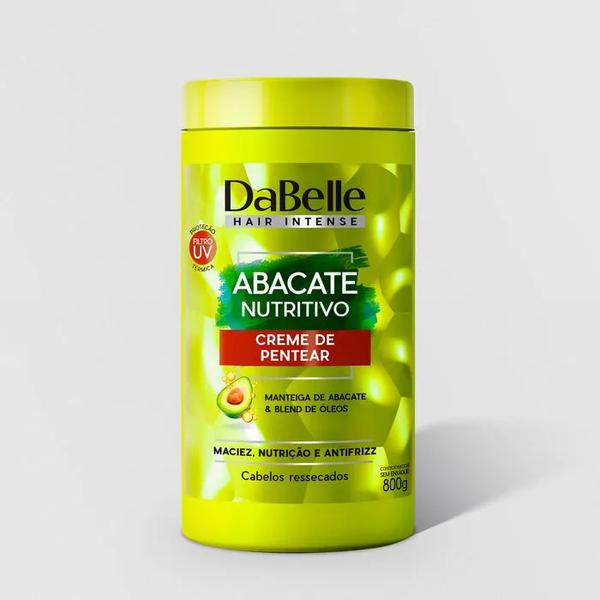 Creme Pentear Dabelle Fr 800ml Abacate Nutritivo
