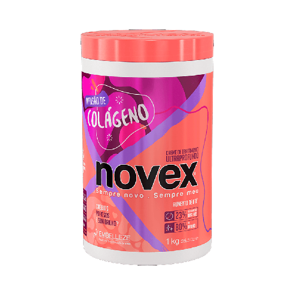Creme Trat Cap Novex Pt 1kg Infusao Colageno