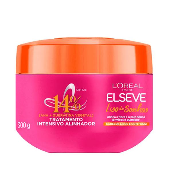 Creme Tratamento Elseve Fr 300g Liso Dos Sonhos Botox