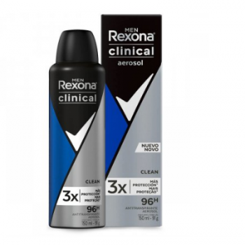 Desod Aero Rexona Clinical Fr 91g Clean 