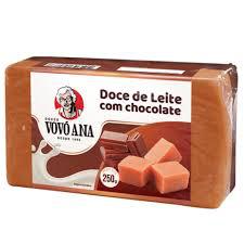 Doce Barra Vovo Ana Leite Tab 250g Choc