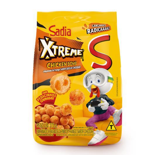 Emp Frango Sadia Xtreme Chicken Bomb Pct 275g Queijo Cheddar