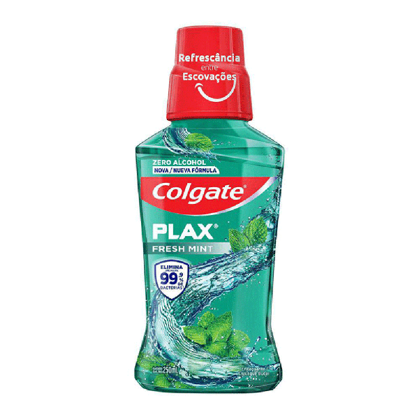 Enx Bucal Colgate Plax Fr 250ml Fresh Mint