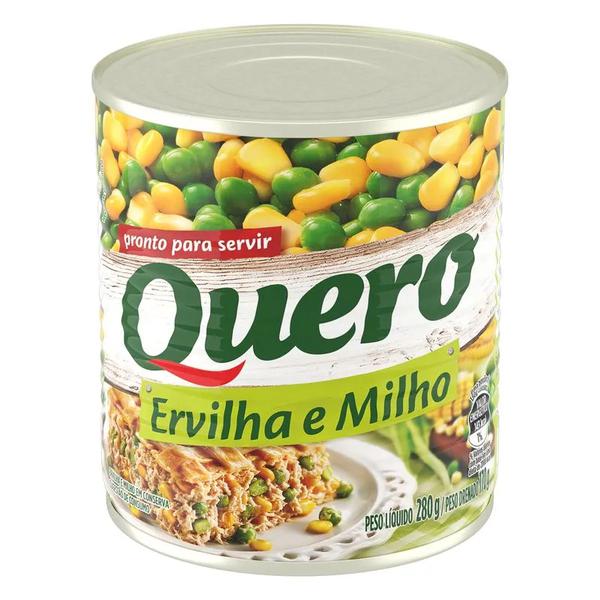 Ervilha e Milho Conserva Quero Lt 170g