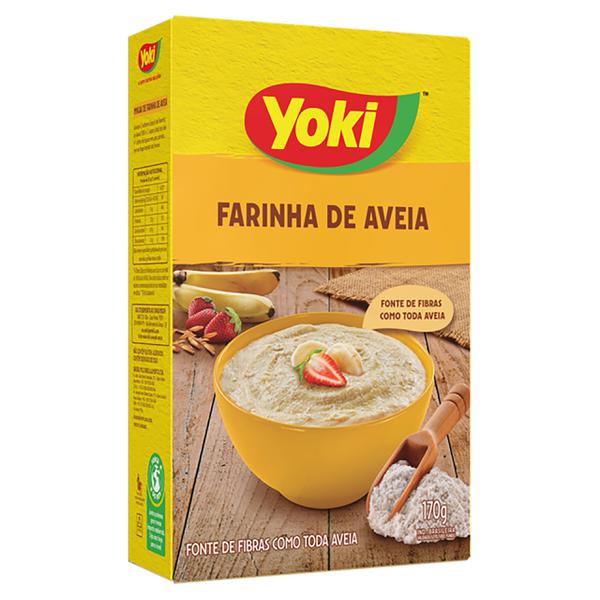 Farinha Aveia Yoki Cx 170g