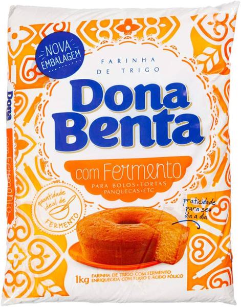 Farinha Trigo Fermento Dona Benta Pct 1kg