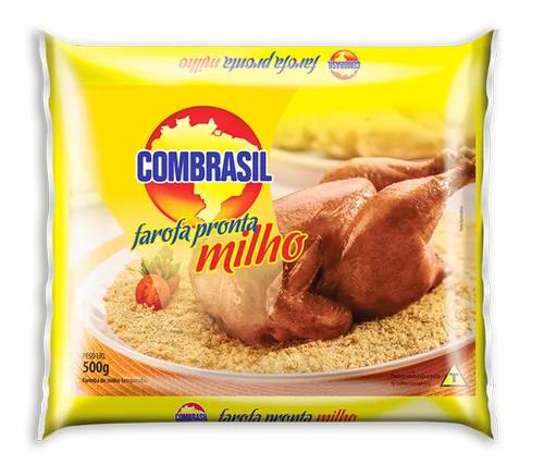 Farofa Pronta Combrasil Milho Pct 250g