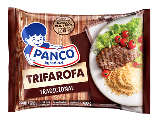 Farofa Pronta Panco Trifarofa Pct 400g Trad