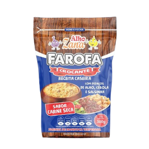 Farofa ZANA Emb Econom  Pct 900g Carne Seca